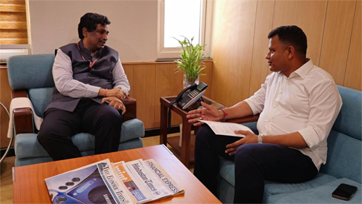 MP Brijesh Chowta discusses highway issues with MoRTH Secretary
